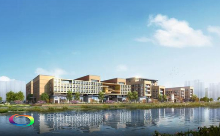 科學(xué)計劃工期、合理交叉施工，保質(zhì)保量順利完成工程的交付！通用舞臺阻燃幕布承接羊城廣州培英中學(xué)報告廳項(xiàng)目！